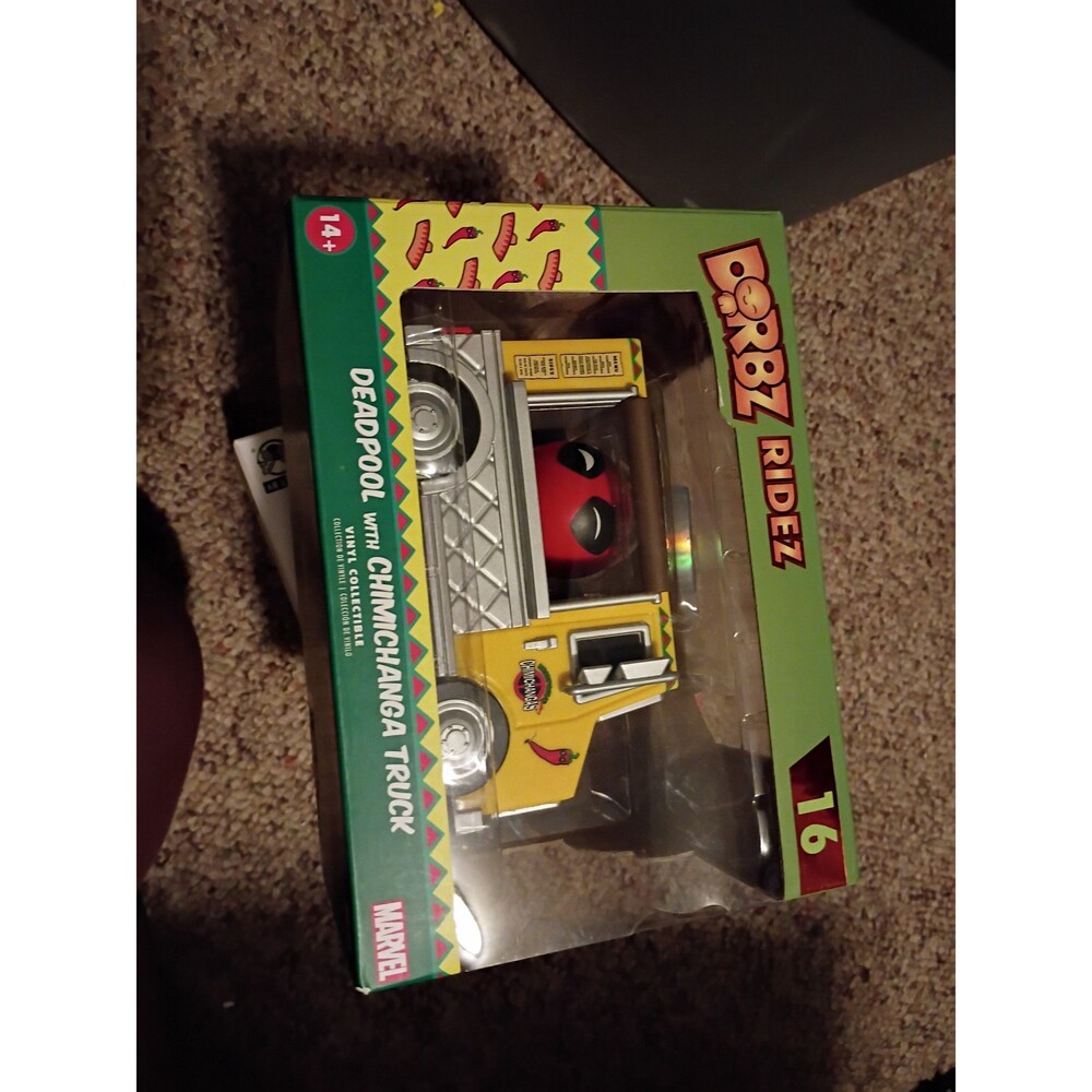 Deadpool with Chimichanga Truck Funko Dorbz Ridez-055d